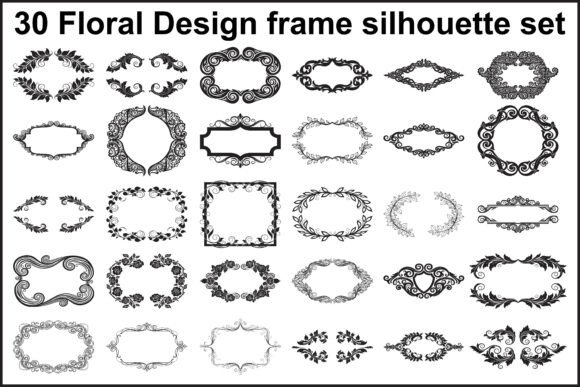 30 Decorative Round Vector Frame Set: A Designerβs Essential Toolkit