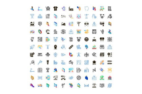Enhancing Design Projects with a Collection of Diverse Conceptual Vector Graphics
