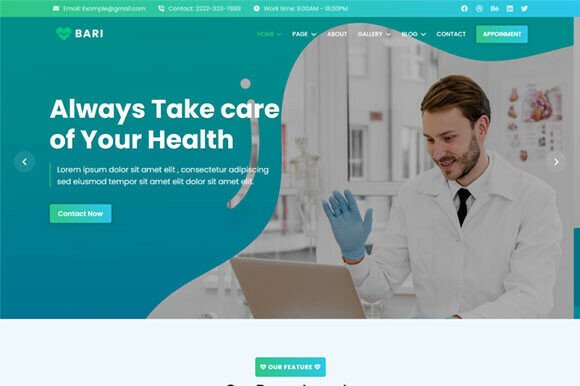 Medical Healthcare Service HTML Theme: Building Better Healthcare Websites